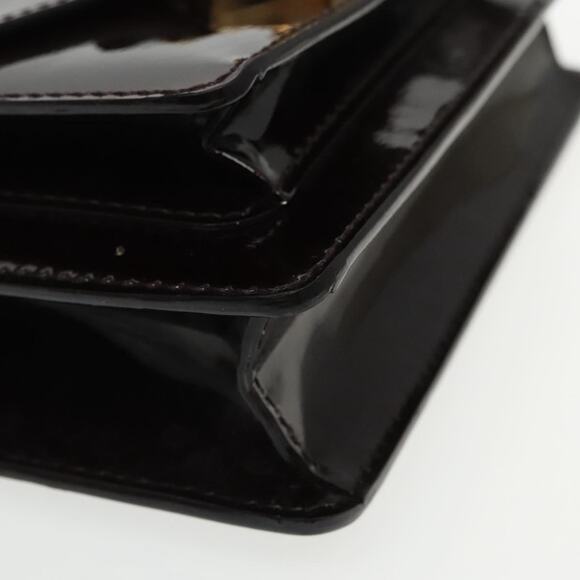 LOUIS VUITTON Monogram Vernis Monceau BB Bag Amarante M91580 - Picture 15 of 16
